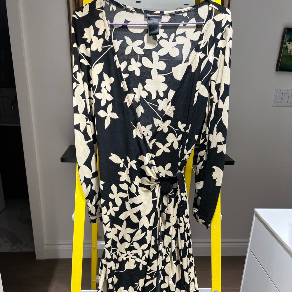 BCBG Max Azria jersey wrap around dress